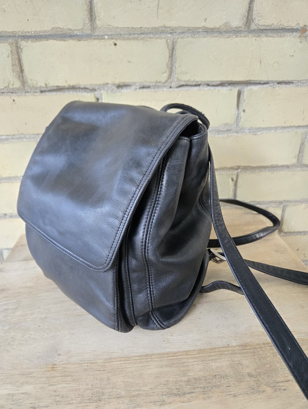 Vintage Leather Backpack